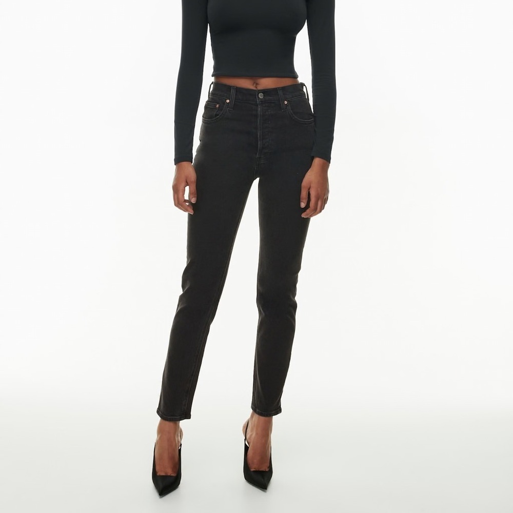 Aritzia Denim Forum Yoko High Rise Slim